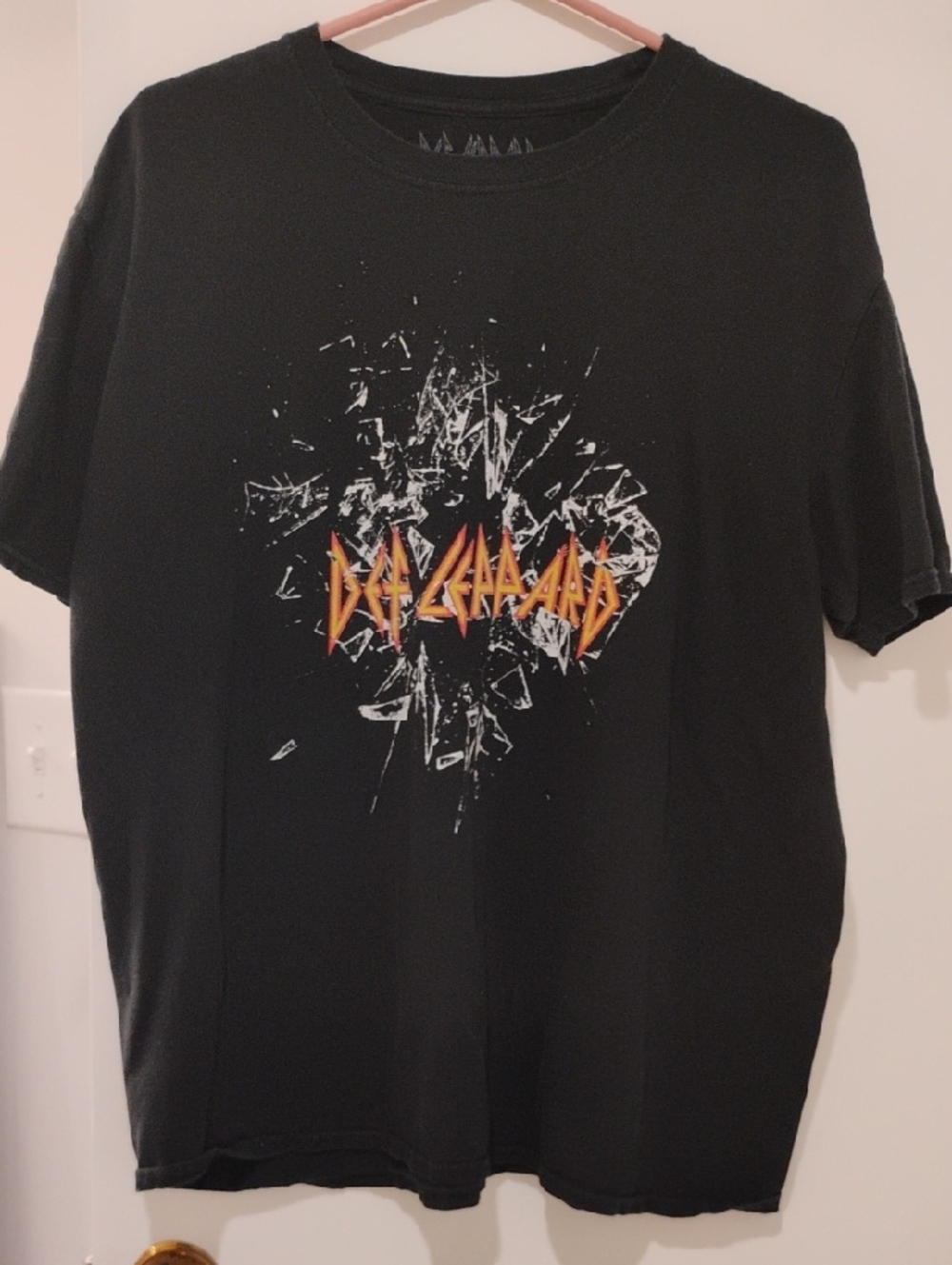 Black Graphic Band Tee - Men's Short Sleeve Shirt